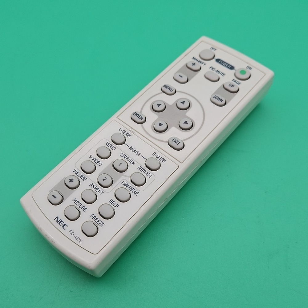 NEC‎ RD-427E Remote Control Genuine OEM Tested Works